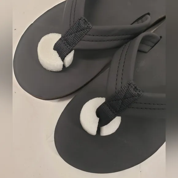 BYLT premium basics Black flip flops size 10 New