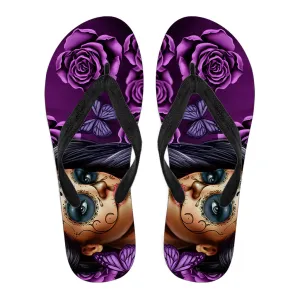Calavera Women's Flip Flops