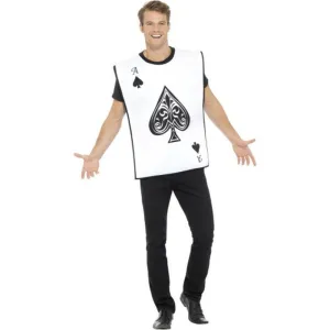 Carded Guard Costume, White