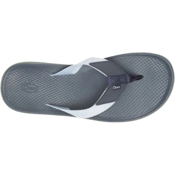 Chaco Lowdown Flip Flops Dusty Blue Navy Mens 13 NEW WITH TAGS
