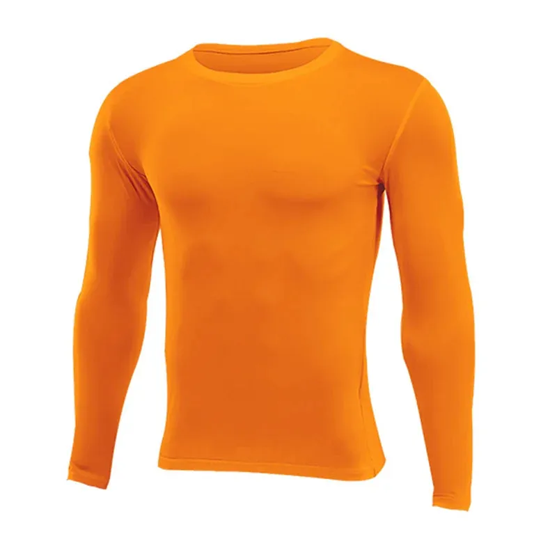 Compression Running Long Base T-Shirt - Men Women Kids Children, Fitness Sport Basketball Football Gym Bottom Clothes