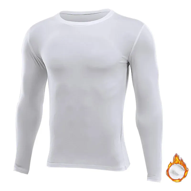 Compression Running Long Base T-Shirt - Men Women Kids Children, Fitness Sport Basketball Football Gym Bottom Clothes