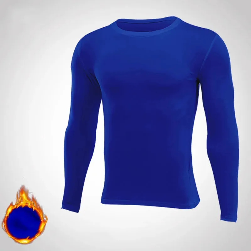 Compression Running Long Base T-Shirt - Men Women Kids Children, Fitness Sport Basketball Football Gym Bottom Clothes