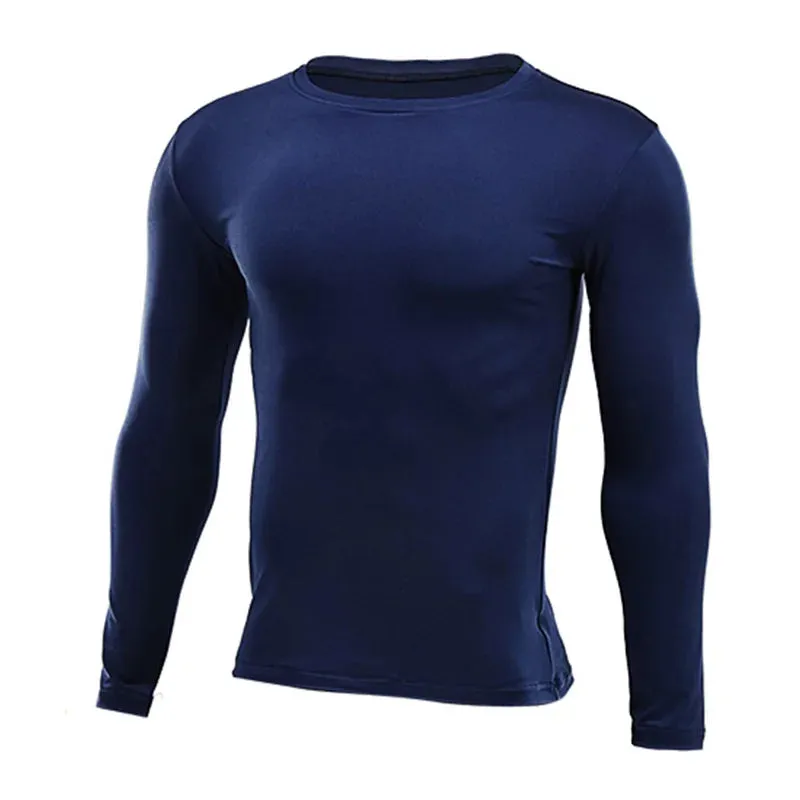 Compression Running Long Base T-Shirt - Men Women Kids Children, Fitness Sport Basketball Football Gym Bottom Clothes