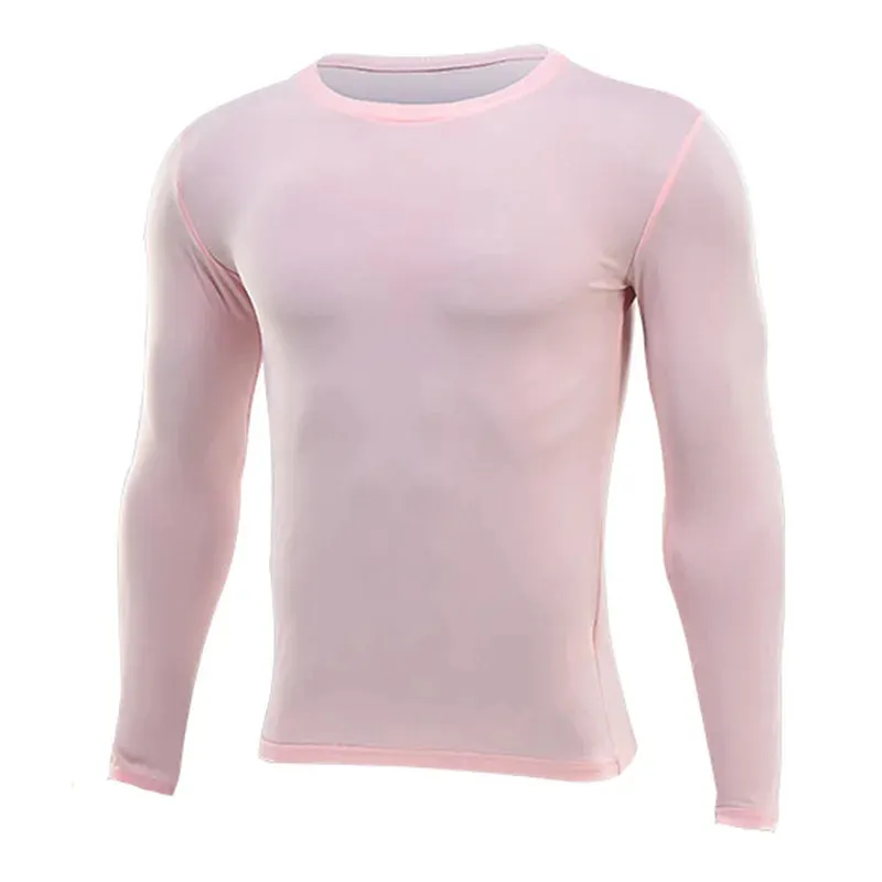 Compression Running Long Base T-Shirt - Men Women Kids Children, Fitness Sport Basketball Football Gym Bottom Clothes