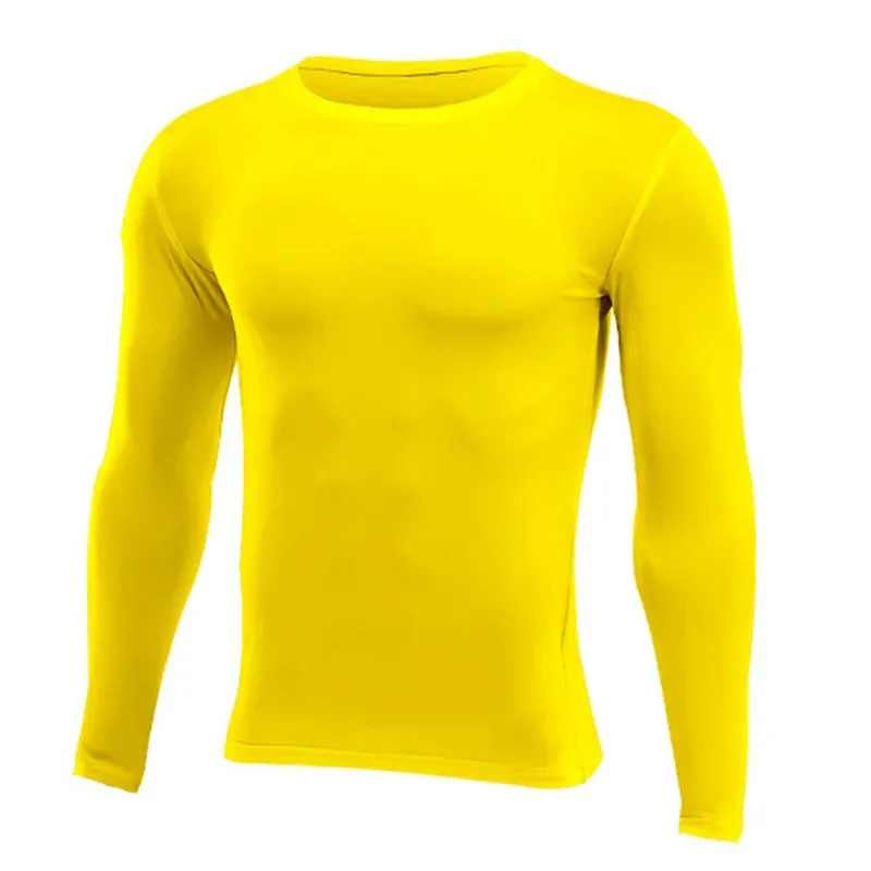 Compression Running Long Base T-Shirt - Men Women Kids Children, Fitness Sport Basketball Football Gym Bottom Clothes