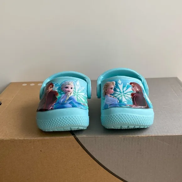 Crocs Frozen Limited Edition Toddler Sandals - SZ 4 C