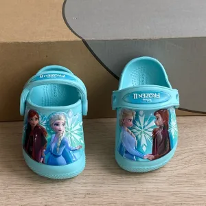 Crocs Frozen Limited Edition Toddler Sandals - SZ 4 C