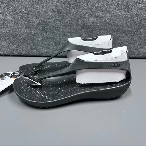 Crocs Women's Serena Flip Flops Size 4