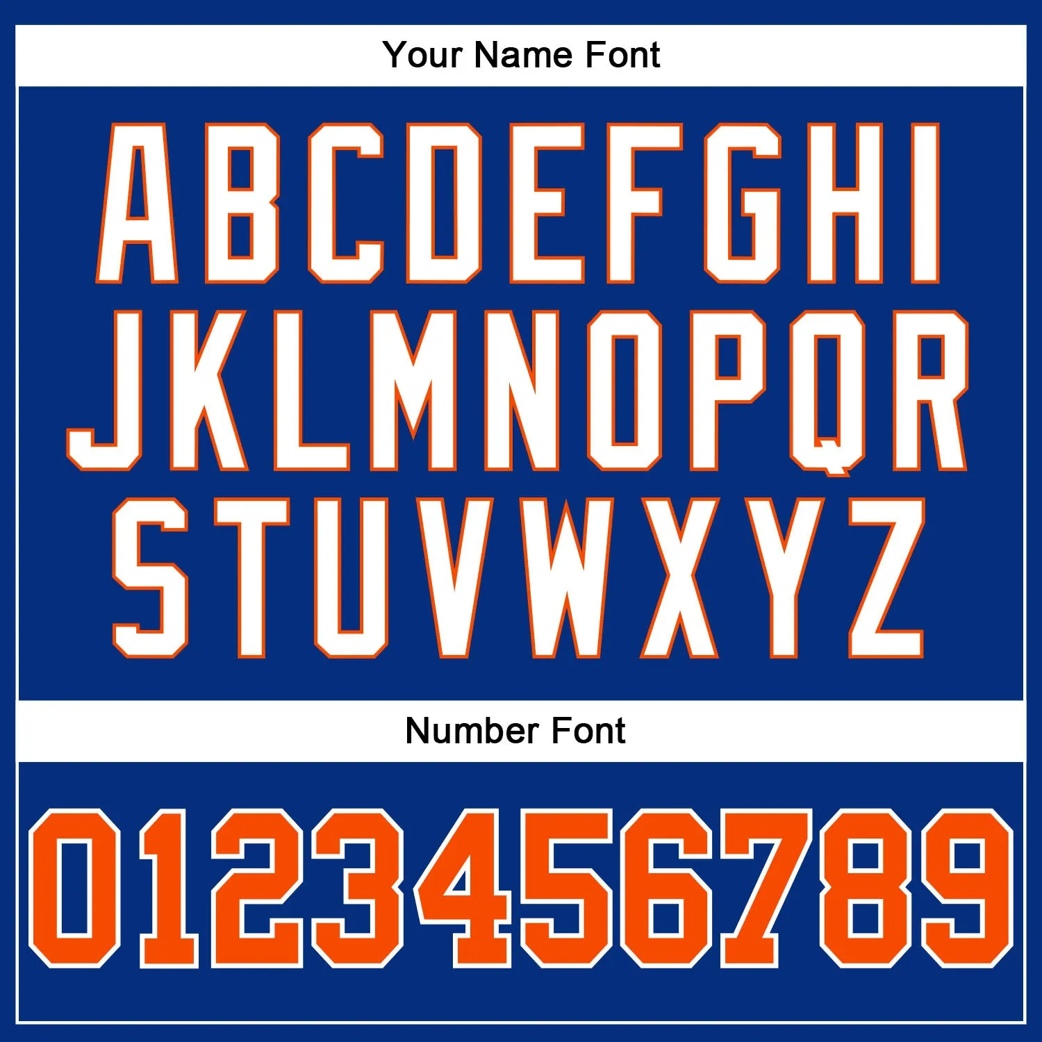 Custom Royal White Pinstripe Orange-White Authentic Basketball Jersey