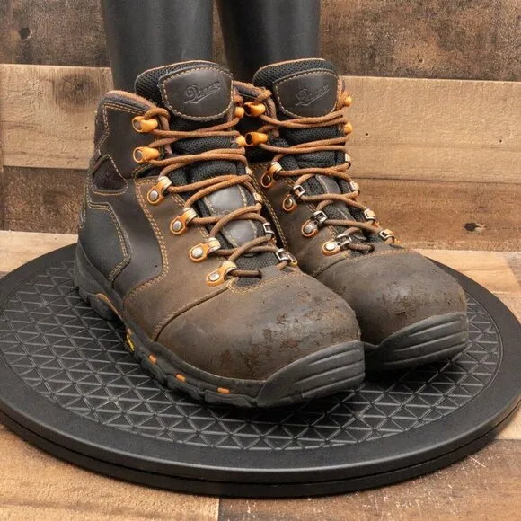 DANNER VICIOUS 4.5” GORE-TEX MENS BOOTS BROWN LEATHER LACE UP STEEL TOE SIZE 8.5