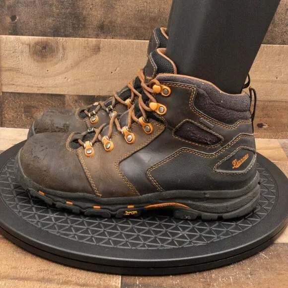 DANNER VICIOUS 4.5” GORE-TEX MENS BOOTS BROWN LEATHER LACE UP STEEL TOE SIZE 8.5