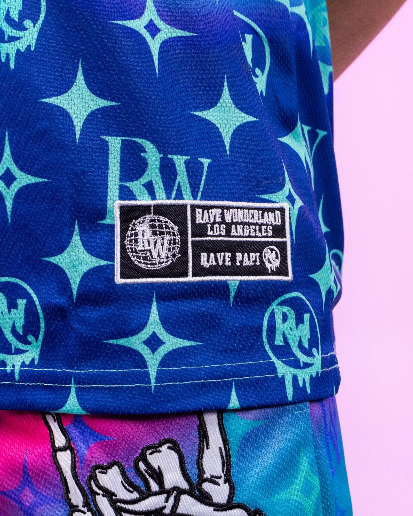 Dark Rave Papi Basketball Jersey