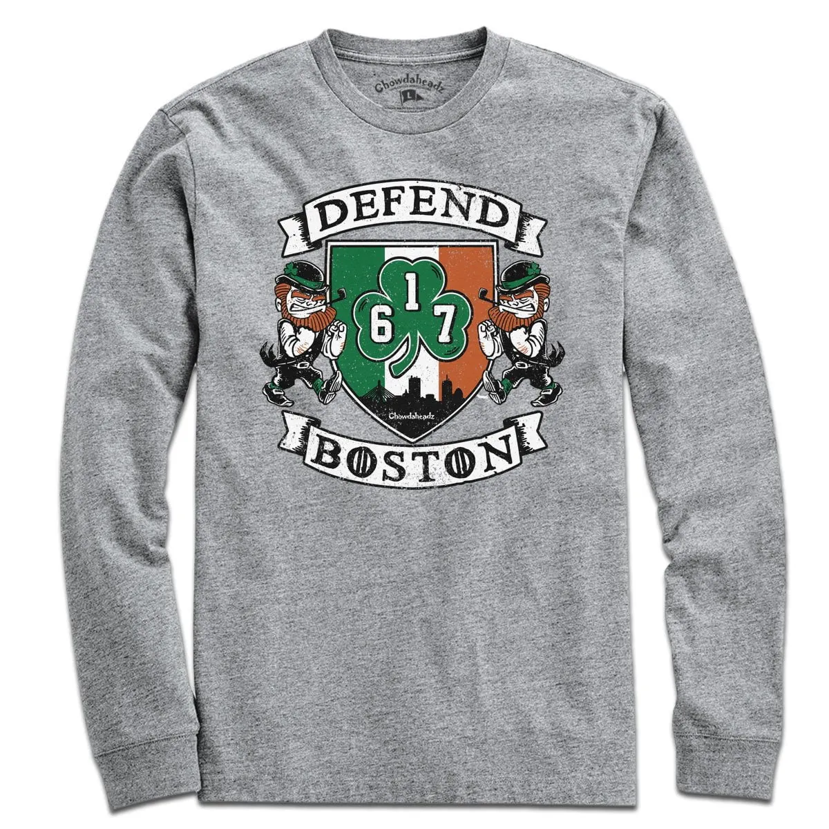 Defend Boston Shamrock Shield T-Shirt