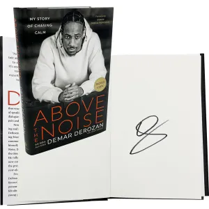 DeMar DeRozan "Above The Noise" Autographed Book