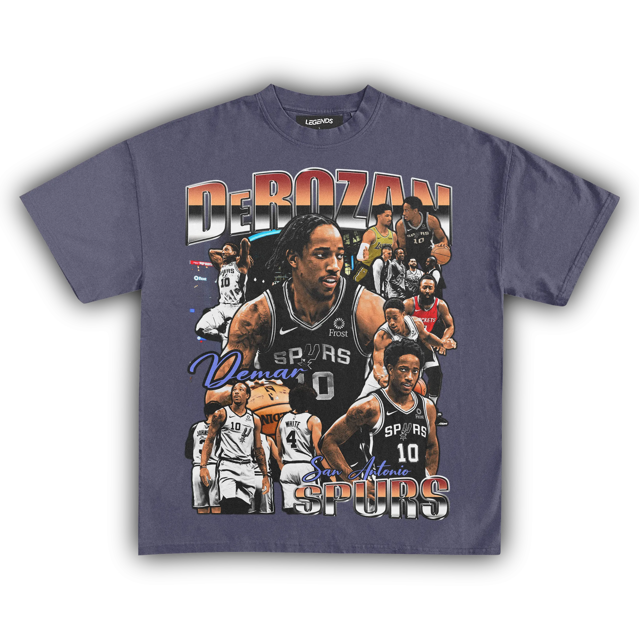 DEMAR DEROZAN SPURS TEE