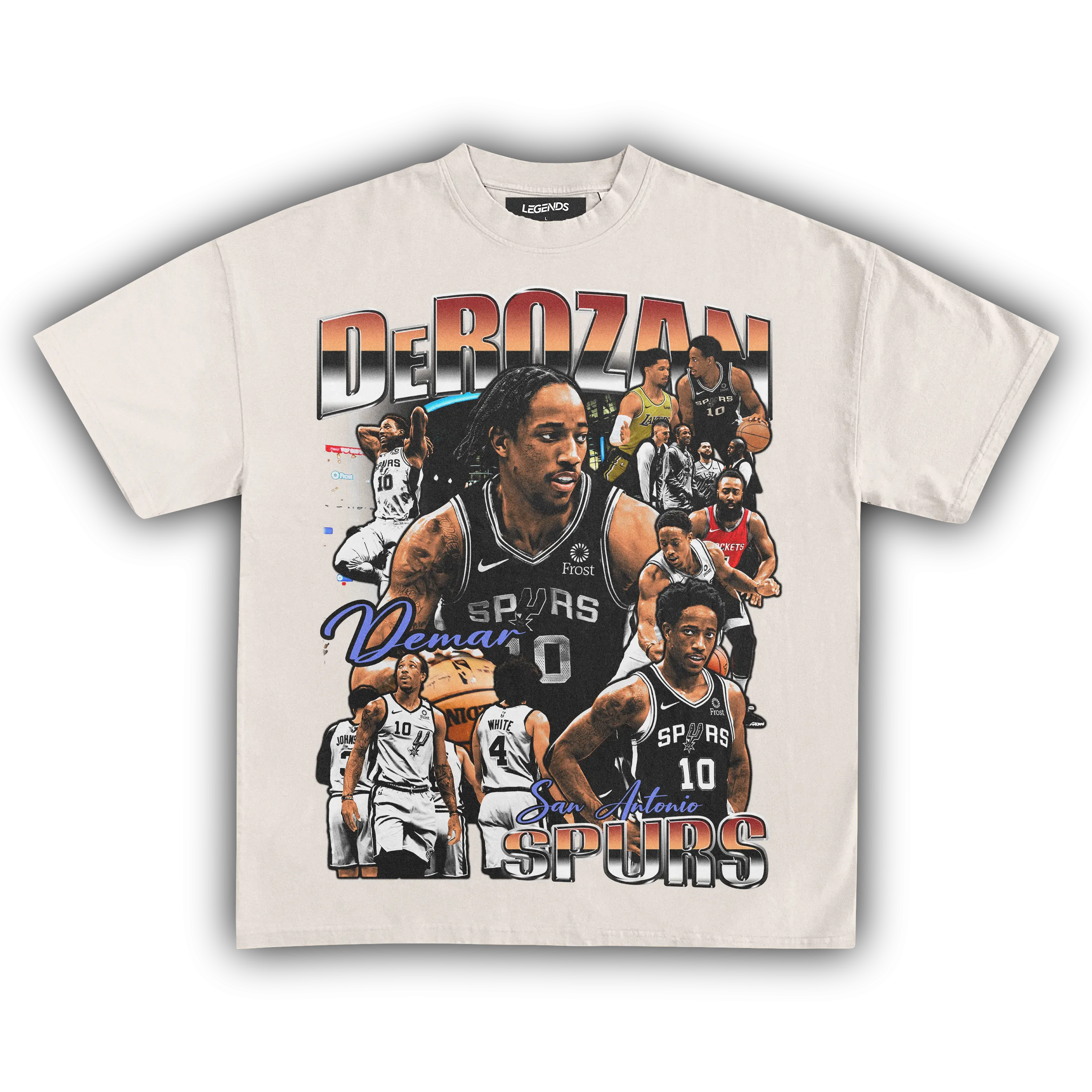 DEMAR DEROZAN SPURS TEE