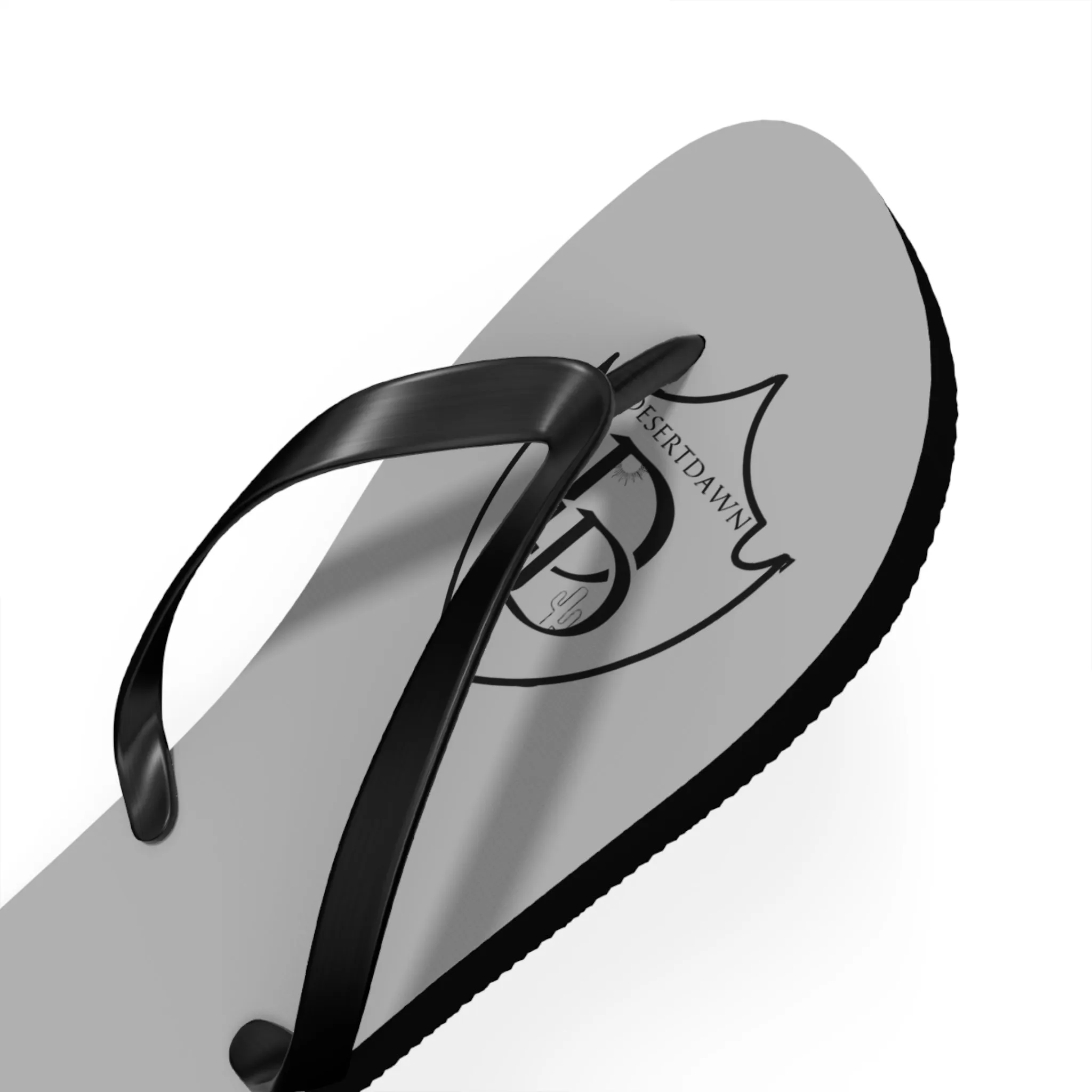 Desert Dawn Shield Logo Flip Flops