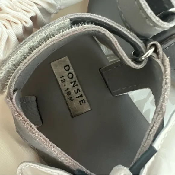 Donsje | Tuti Dragonfly Sandal | Grey/White