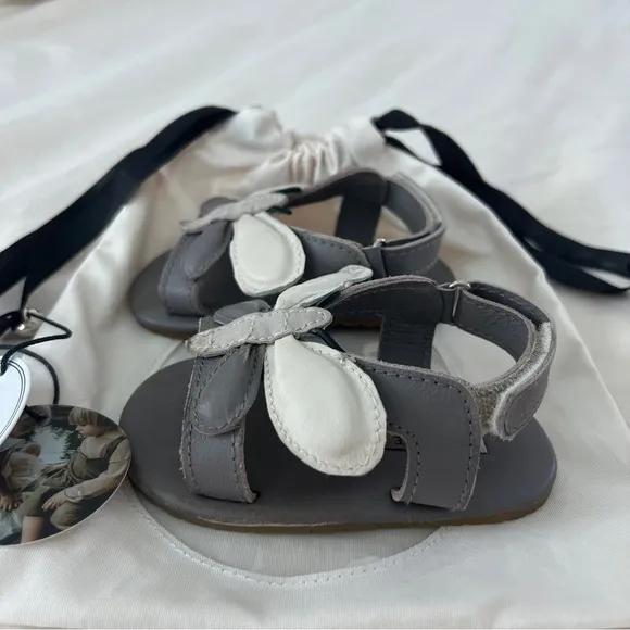 Donsje | Tuti Dragonfly Sandal | Grey/White