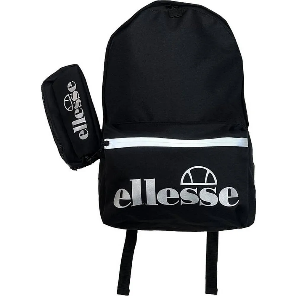 Ellesse Liscia Backpack   Pencil Case Black