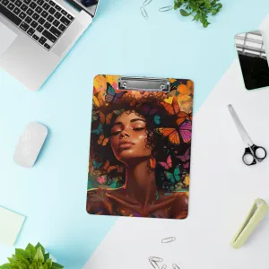 Ethereal Essence: The Butterfly Woman's Keepsake Clipboard