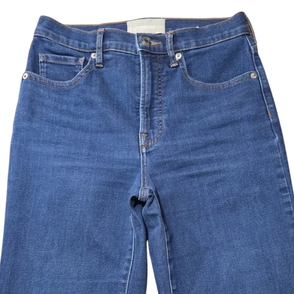 Everlane Women's Modern Flare Denim Jean Dark Wash 26 *Hemmed 26&quot; Inseam