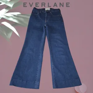 Everlane Women's Modern Flare Denim Jean Dark Wash 26 *Hemmed 26&quot; Inseam