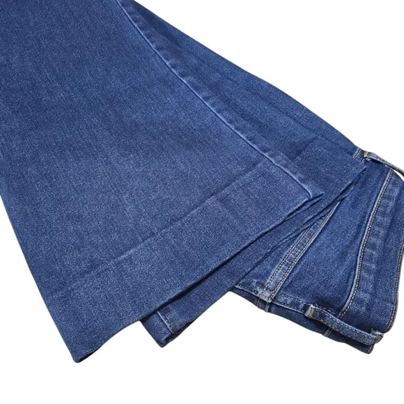 Everlane Women's Modern Flare Denim Jean Dark Wash 26 *Hemmed 26&quot; Inseam