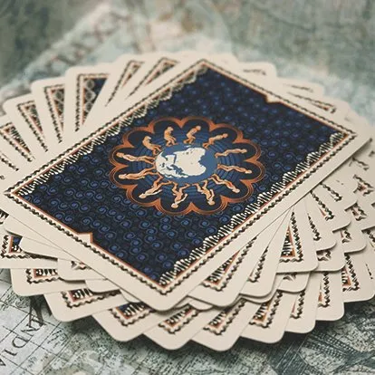 Evolution Of Mankind Playing Cards