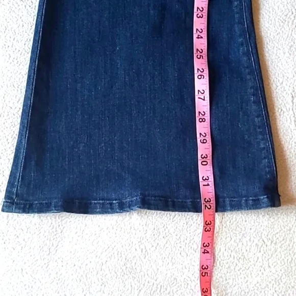 Express Jeans Overalls Size 12. Dark Wash. Flare Vintage 2015. Like New.