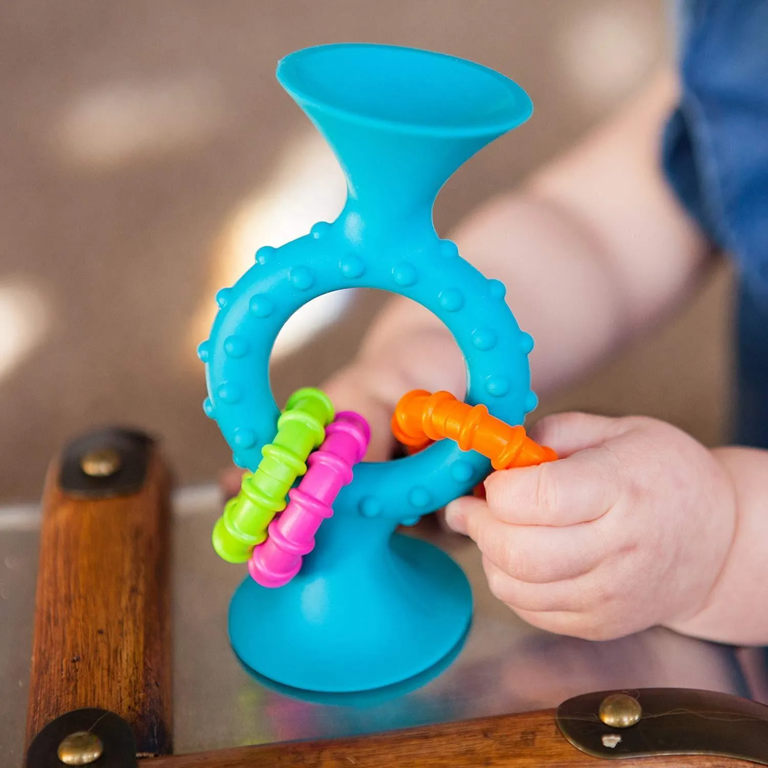 Fat Brain Toys Pip Squigz Loops Teal