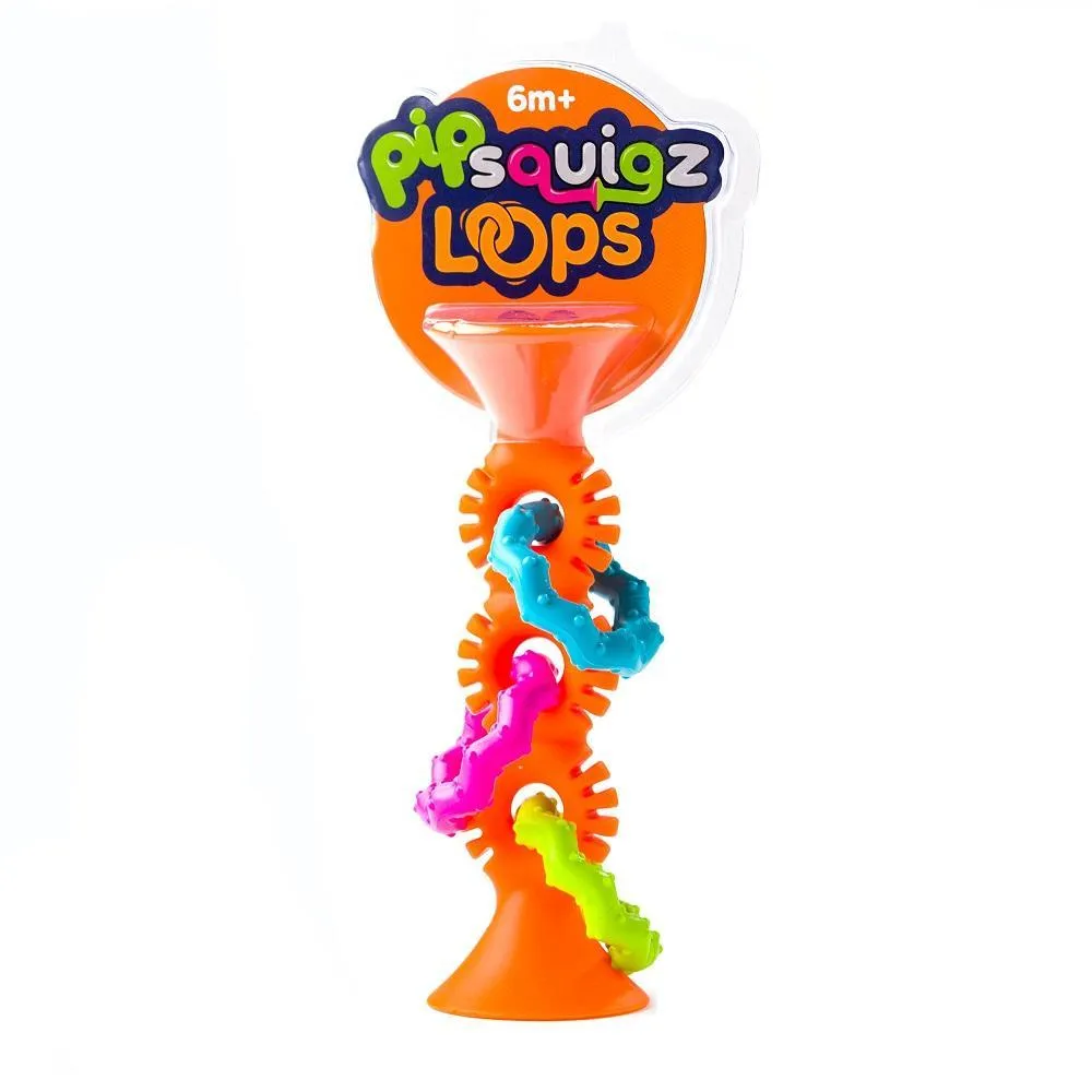Fat Brain Toys pipSquigz Loops (Orange)