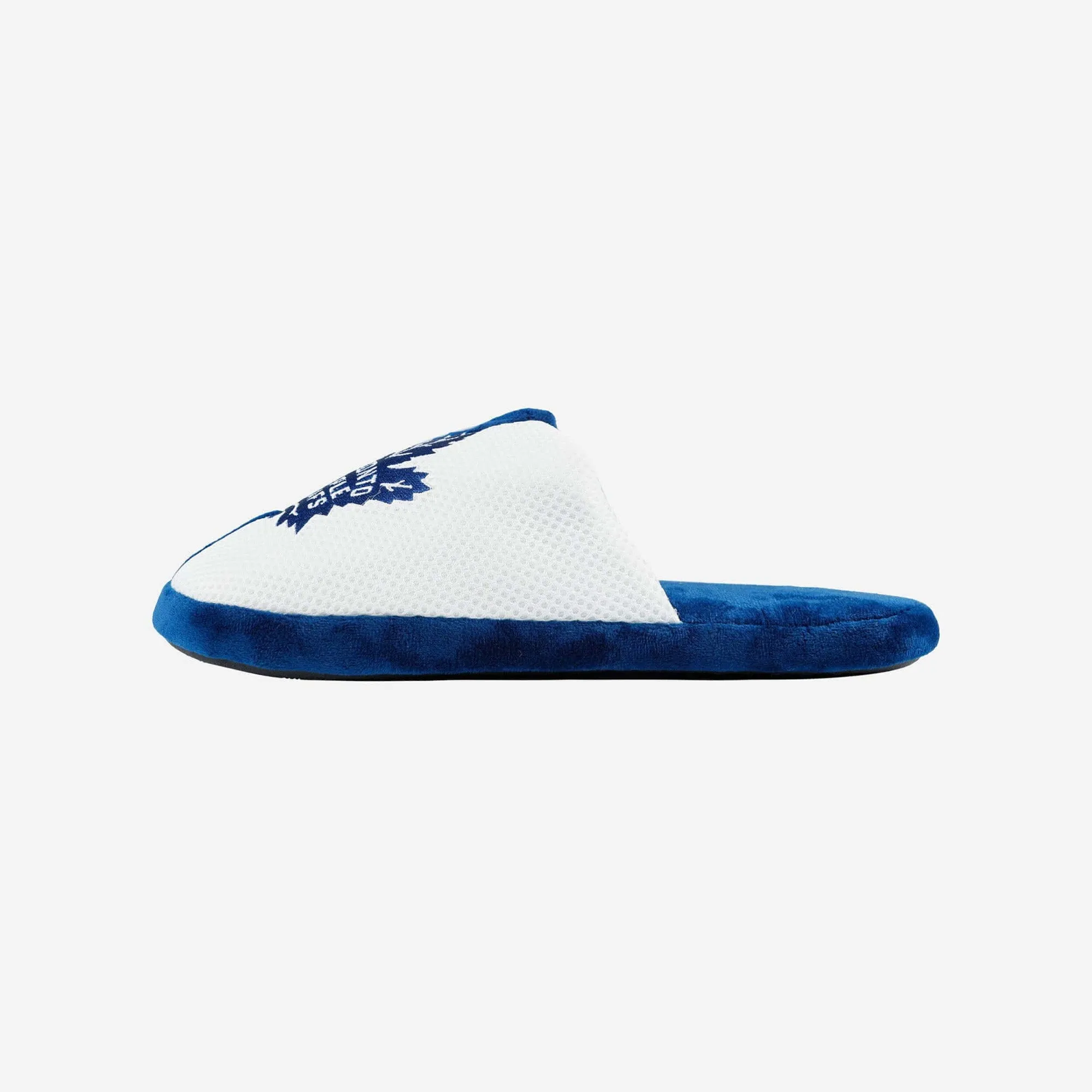 FOCO Toronto Maple Leafs - NHL - Mens Team Stripe Slipper - Navy/White