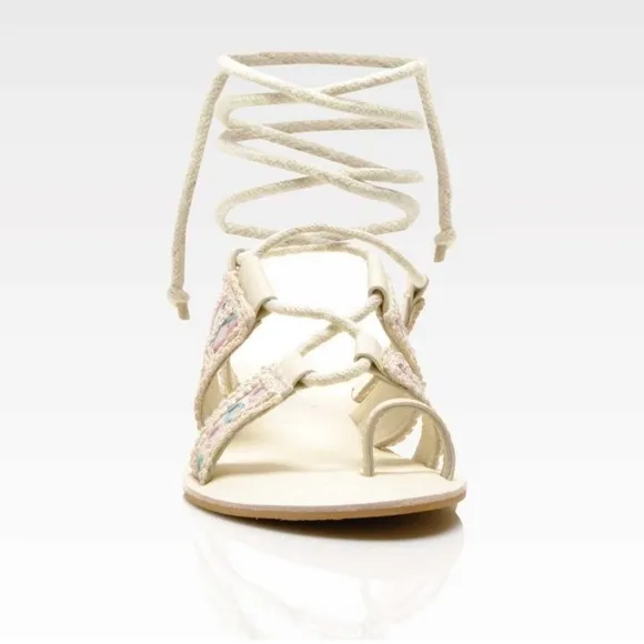 Free People Mantra Mirror Sandals / Natural
