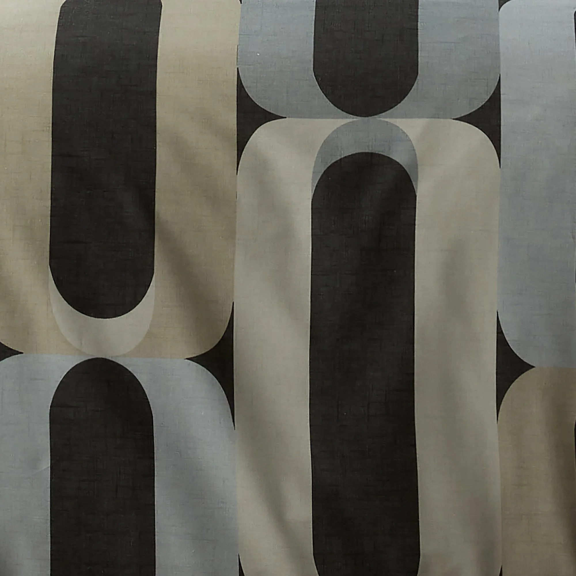Fusion Orea Duvet Cover Set - Charcoal
