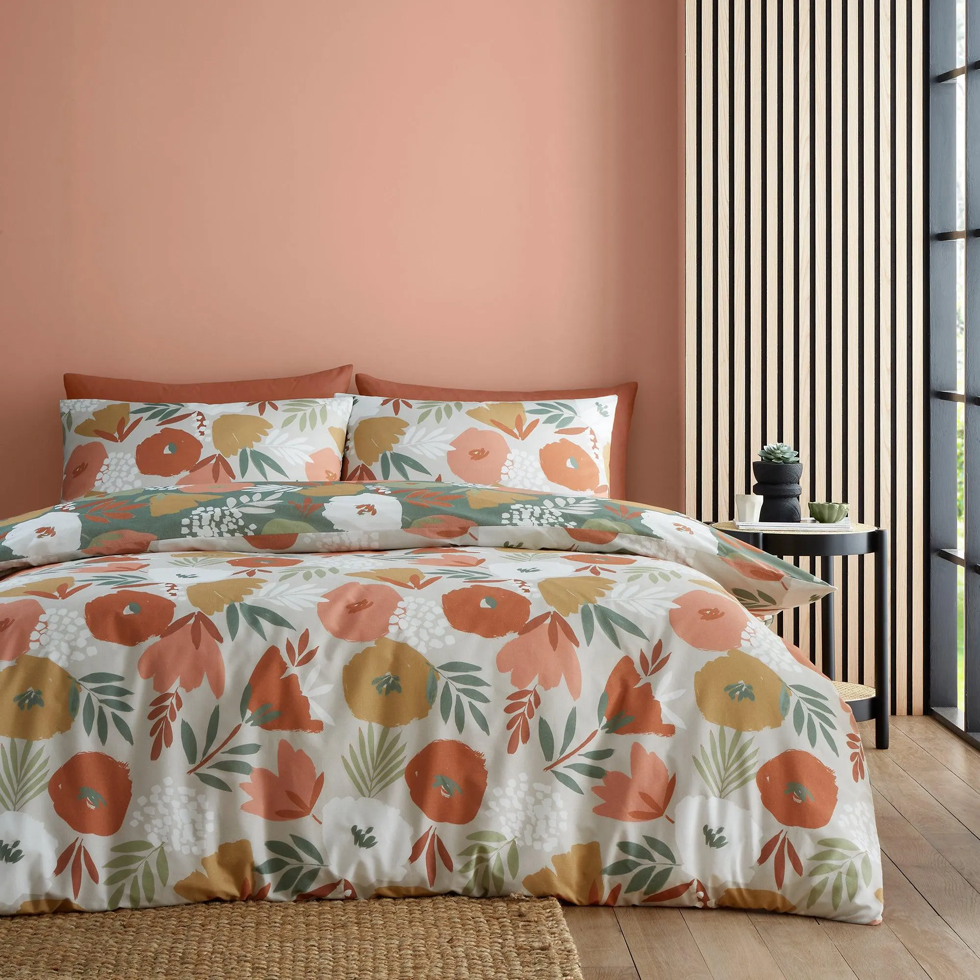 Fusion Yasmin Duvet Cover Set - Green