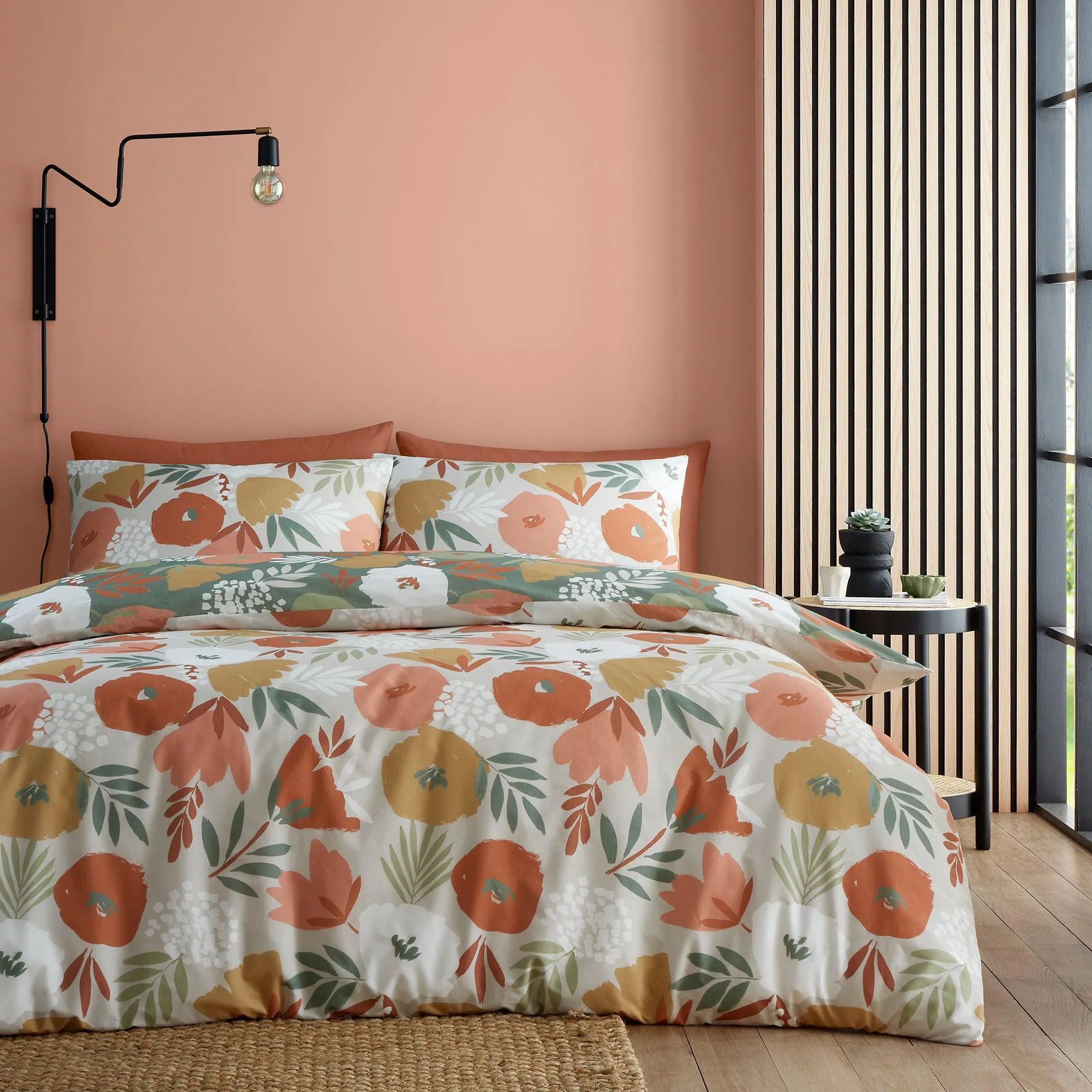Fusion Yasmin Duvet Cover Set - Green