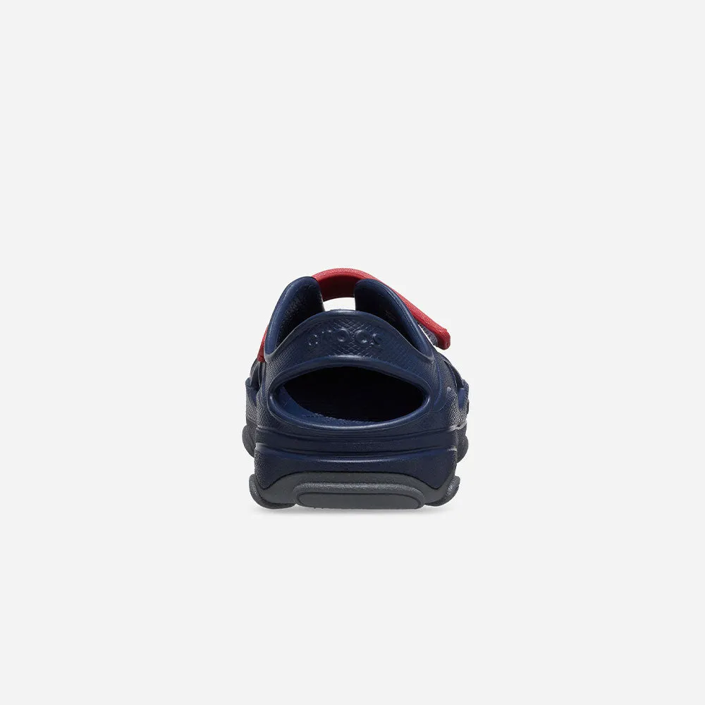 Giày Sandals Trẻ Em Crocs Toddler All-Terrain Fisherman - Đen