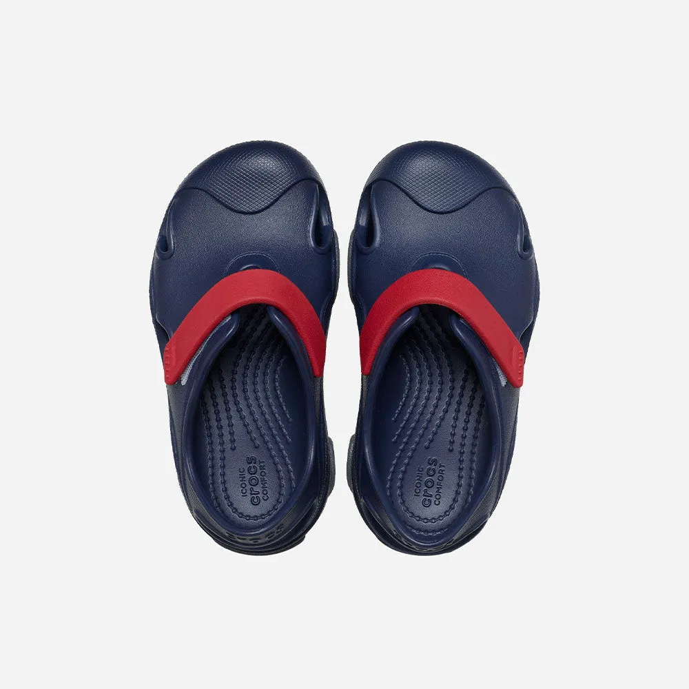 Giày Sandals Trẻ Em Crocs Toddler All-Terrain Fisherman - Đen