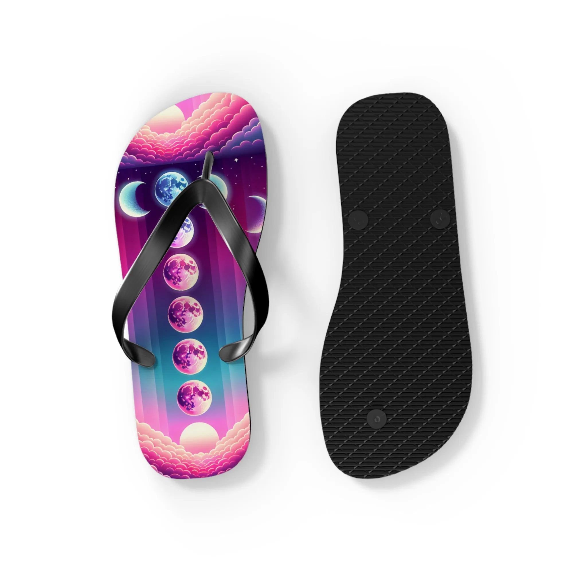 Goddess Moon Flip Flops