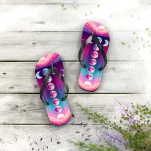 Goddess Moon Flip Flops