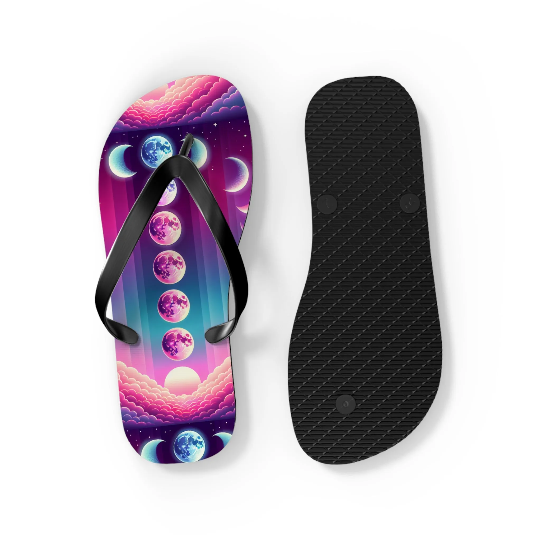 Goddess Moon Flip Flops