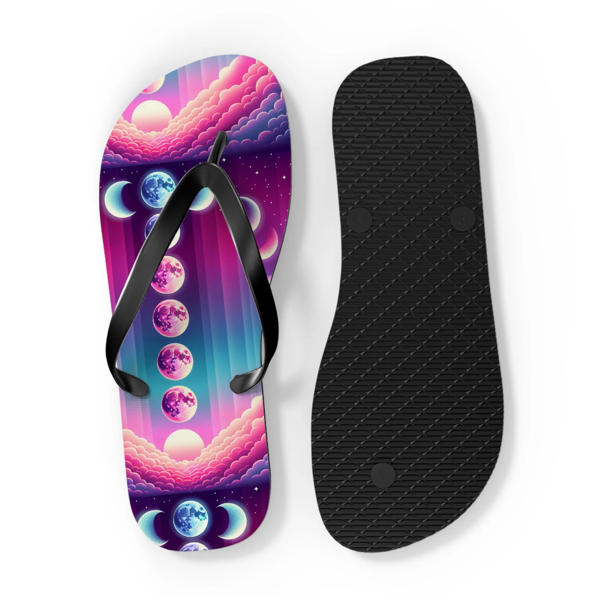 Goddess Moon Flip Flops