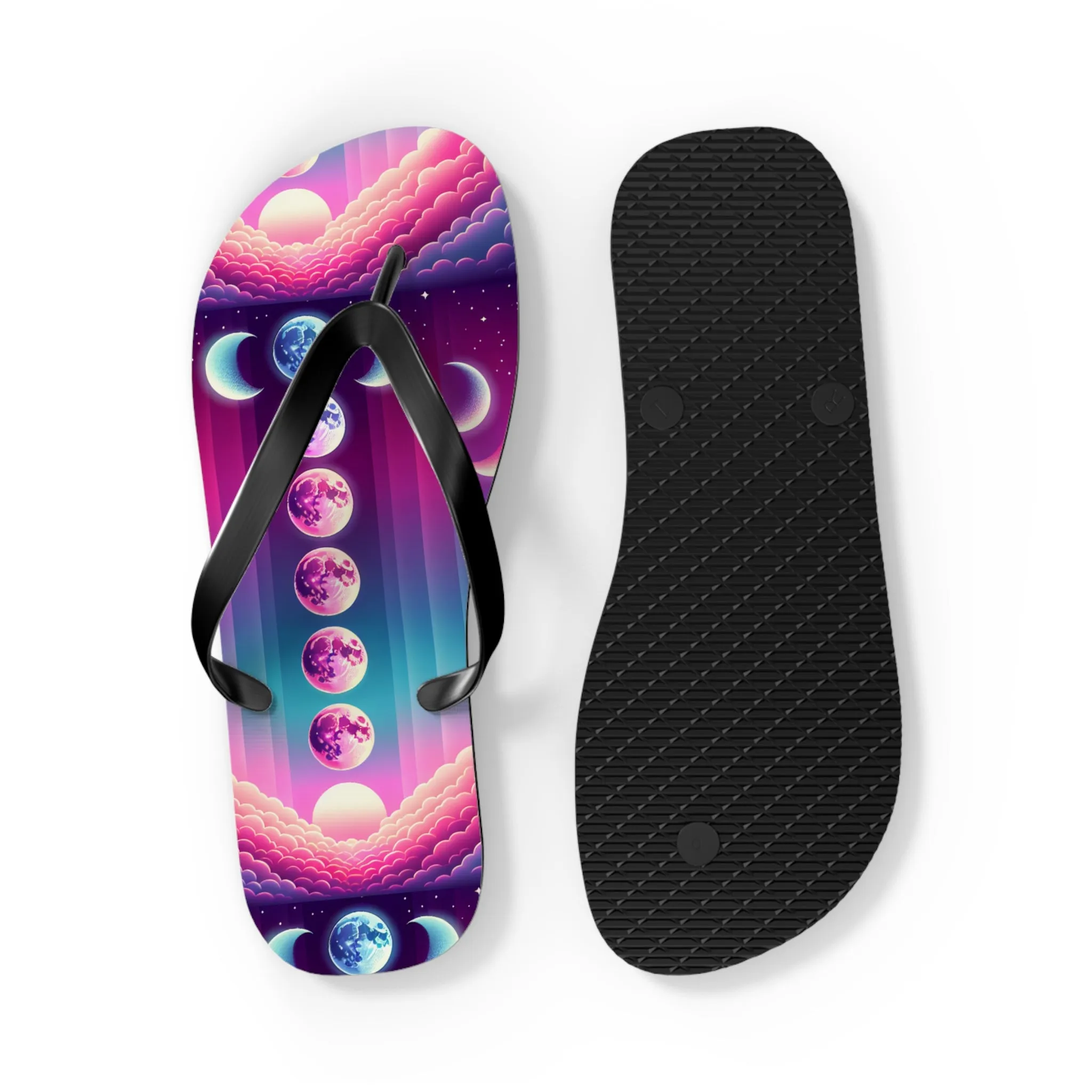 Goddess Moon Flip Flops