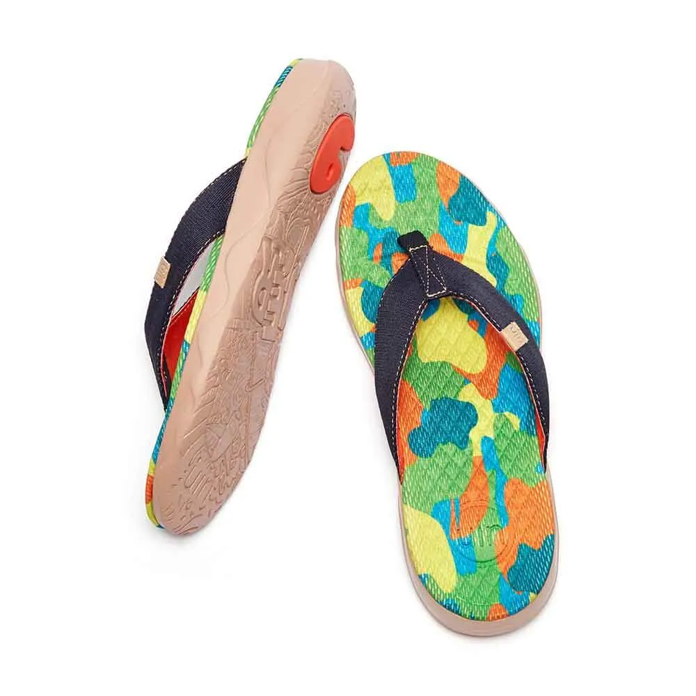 Greenery Flip Flops Majorca Women
