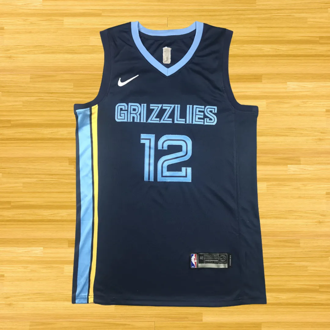 Grizzlies - Ja Morant - 24/25 Jersey - Navy Blue