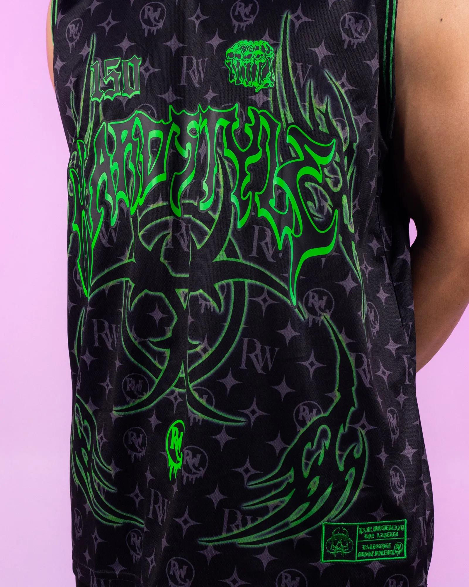 Hardstyle 150 BPM Basketball Jersey