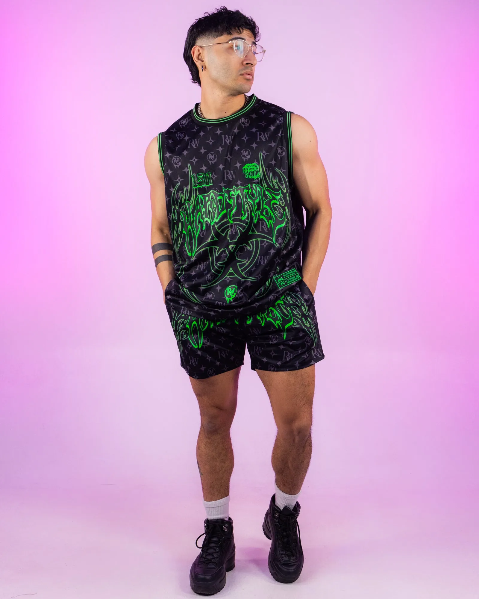Hardstyle 150 BPM Basketball Jersey