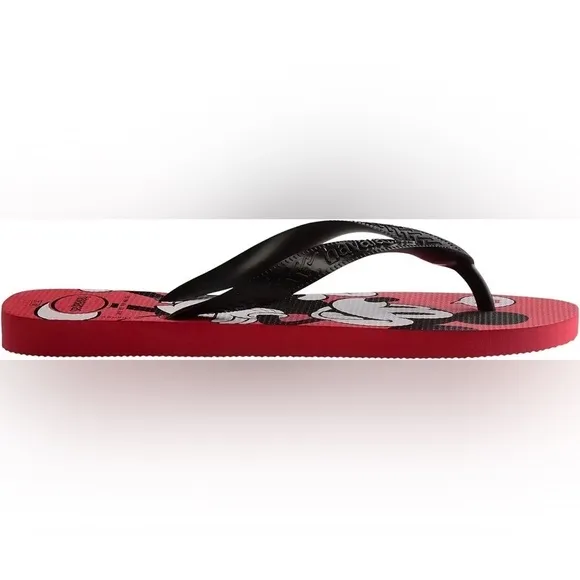 Havaianas x Disney NEW Red Mickey Mouse Flip Flops